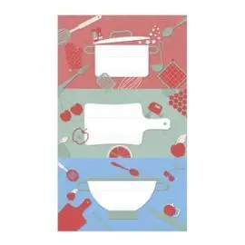 Etiquetas Nombres Blister 9 Sticker Cocina
