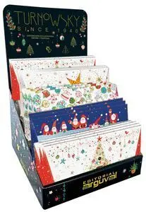 Sobre Regalo Lazo + Tarjeton Navidad Turnowsky 25
