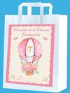 BOLSA GRANDE COMUNION GLOBO ROSA 