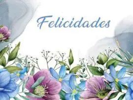Mini Card Felicidades