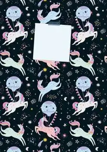 Cuaderno A6 Unicornios 64 Hojas Lisas