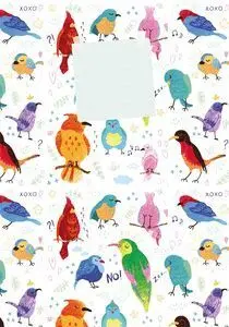 Cuaderno A6 Pajaros 64 Hojas Lisas