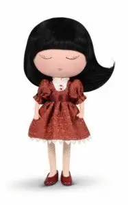 Muñeca Anekke 32Cm Traje Granate