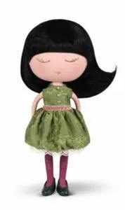 Muñeca Anekke 32Cm Traje Verde