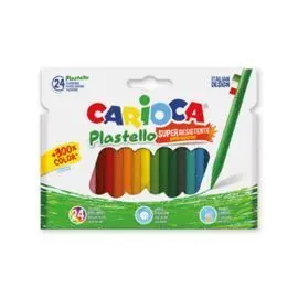 Ceras Plastello 24 Colores