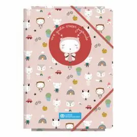 Carpeta Solapas Folio Aldeas Infantiles Sos Abeja