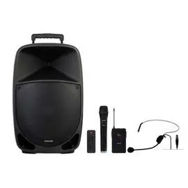 Altavoz Portatil con Microfono Fonestar Malibu-315