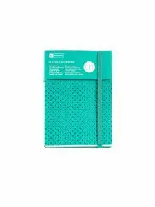 Cuaderno Simil Piel Goma 96 Hojas Lisas 100G Nordi