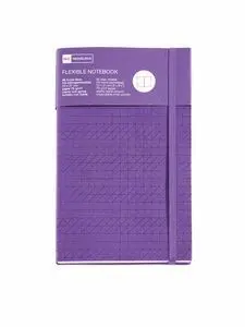 Cuaderno Simil Piel Goma 96 Hojas Lisas 100G Nordi
