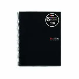 Note Book-6 A4 Negro