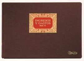 Libro Ingresos y Gastos Folio 100 Modelo 61 Mr