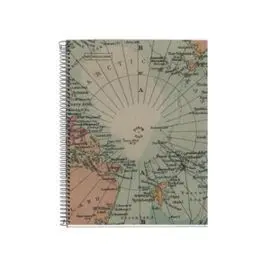 Cuaderno Reciclado A5 Cuadro 5Mm 80H Ecomaps Mr