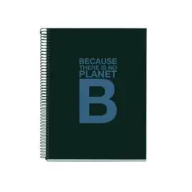 Cuaderno A5 120 Cl. reciclado Color Azul Marino Eco