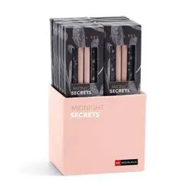Expositor 12 Cajas de 6 Lapices Midnight Surtidos