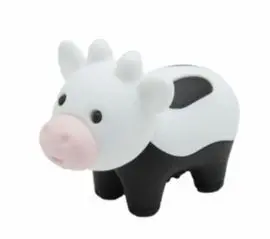 Gomas de Borrar Puzzle Vaca Blanco Bolsa 10 Unidad