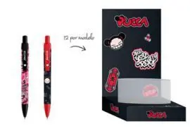 Boligrafo Azul Pucca Expositor 24 uds
