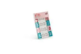 Pack 8 Clips de Pinzas Girl Power