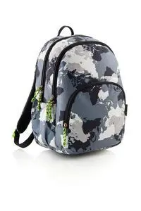 Mochila Triple Compartimento Mapamundi