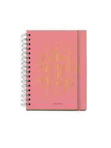 Agenda Forrada S/V Happy Letters Castellano