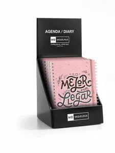 Expositor 11 Agendas Escolares Happy Letter 20/21