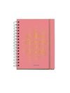 AGENDA FORRADA S/V HAPPY LETTERS CATALAN