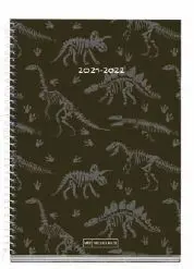 Agenda Escolar Carton Dinosaurios 15X21,3Cm Sv Cat