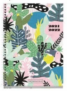 Agenda Escolar Polipropileno Forest 11,7X17,4Cm Sv