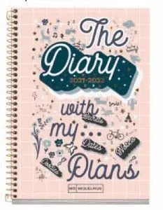 Agenda Escolar Carton My Plans 11,7X17,4Cm Sv Cat/