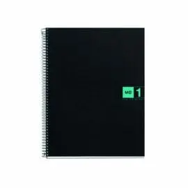 Note Book 1 A4 80 Cla Pp Turquesa 90G Mr