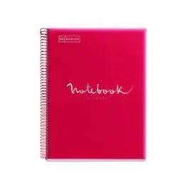 Cuaderno Tapa Extradura Emotions A4 Rojo