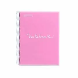 Cuaderno Tapa Extradura Emotions A4 Rosa