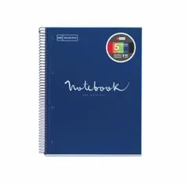 Cuaderno Tapa Extradura Emotions A4 Marino