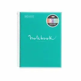 Cuaderno Tapa Extradura Emotions A4 Turquesa