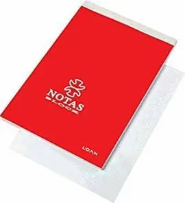 Bloc de Notas A4 T-501/B 80H Blanco