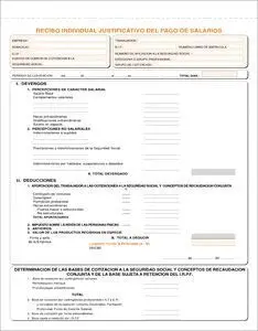 Talonario Salarios Holandesa Duplicado T-81
