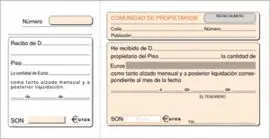 Talonario Inquilinato Comunidad de Propietarios 1/
