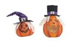Calabaza Bruja 23X23Cm Luces