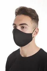Mascarilla Higienica Protectora Neopreno Negra Gom