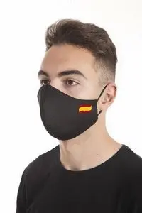 Mascarilla Higienica Protectora Neopreno Negra Ban