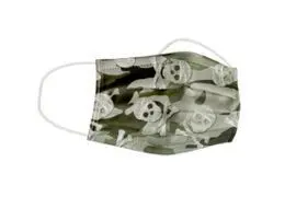 Mascarilla Higienica Fresh Calaveras Camuflaje