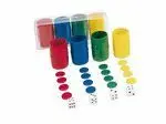 Accesorio Parchis 4 Jugadores Caja Plastico