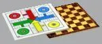 Tablero Parchis Ajedrez Madera 33 X 33 cm