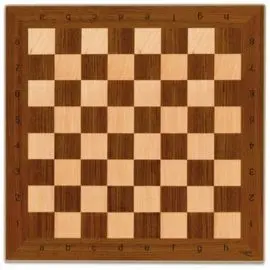 Tablero Ajedrez Madera 33 X 33 cm