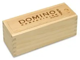 Juego de Mesa Domino Competicion Caja Madera