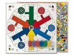 Tablero Parchis 6 Oca Madera con Accesorio 40 X 40