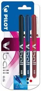 Blister Pilot Vball 0. 5 Azul/Rojo/Negro