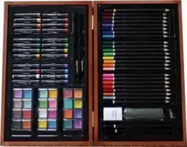 Set Artistico Caja Madera Junior Studio 84Pzas Sur