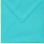 Sobre 11X22 80Gr Azul Turquesa