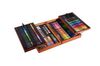 SET BELLAS ARTES 197 PIEZAS MALETIN ABATIBLE MADERA