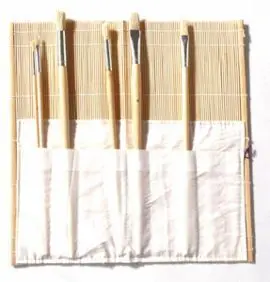Portapinceles Bambu
